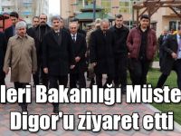 İçişleri Bakanlığı Müsteşarı Muhterem İnce Digor'u ziyaret etti