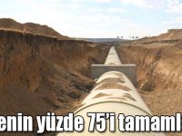 Kars Barajı Sulaması İletim Hattı projesinin yüzde 75'i tamamlandı