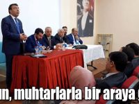 AK Parti Kars İl Başkanı Çalkın, Sarıkamışlı muhtarlara bir araya geldi