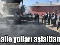 Kars'ta mahalle yolları asfaltlanıyor