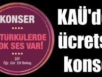 KAÜ'den ücretsiz konser