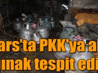 Kars’ta PKK'ya ait sığınak tespit edildi