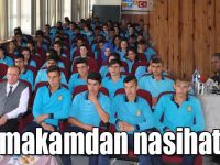 Arpaçay Kaymakamı Koç’tan öğrencilere nasihatler