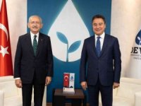 CHP lideri Kılıçdaroğlu DEVA Partisi Genel Başkanı Babacan ile görüştü