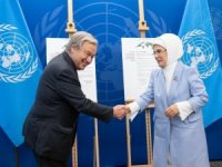 BM Genel Sekreteri Guterres’ten Emine Erdoğan’a "sıfır atık" teşekkürü