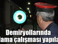 Demiryollarında ilaçlama çalışması yapılacak