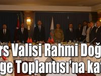Kars Valisi Rahmi Doğan ‘Bölge Güvenlik Toplantısı’na katıldı