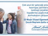 UDH Bakanı Ahmet Arslan'ın 23 Nisan Ulusal Egemenlik ve Çocuk Bayramı mesajı
