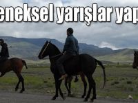 Kars'ta geleneksel at yarışları düzenlendi