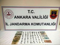 Ankara İl Jandarma Komutanlığından ’2,5 milyon liralık’ tarihi eser operasyonu