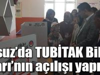 Susuz’da TUBİTAK Bilim Fuarı’nın açılışı yapıldı