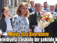 1 Mayıs İşçi Bayramını Kars Belediyesi coşkulu bir şekilde kutladı