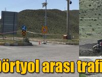 Kağızman Dörtyol arası trafiğe kapandı