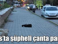 Kars’ta şüpheli çanta paniği