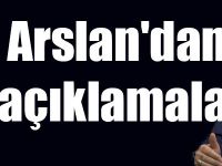 Bakan Arslan'dan önemli açıklamalar!