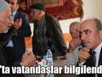 Kars'ta vatandaşlar yeniden yerleşim ve iskan konusunda bilgilendirildi