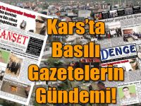 Kars’ta Basılı Gazetelerin Gündemi! ( 08 Mayıs 2018 )