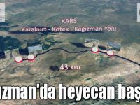 Kağızman'da heyecan başladı