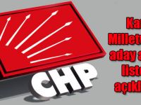 İşte CHP Kars Milletvekili aday adayı listesi (CHP'nin milletvekili aday adayları kim?)
