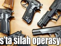 Kars'ta silah operasyonu