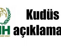 Kars İHH: Kudüs ilk kıblemiz ve Müslümanların toprağıdır