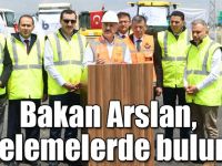 Bakan Arslan, Ankara - Kahramankazan bölünmüş yolu inşaatında incelemelerde bulundu