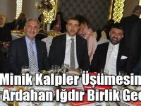 “Minik Kalpler Üşümesin, Kars Ardahan Iğdır Birlik Gecesi”