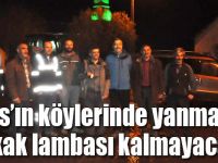 Müdür Gürel: “Kars’ın köylerinde yanmayan sokak lambası kalmayacak”