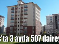 Kars'ta 3 ayda 507 daireye yapı ruhsatı verildi