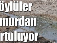 Kars'ta köylüler çamurdan kurtuluyor