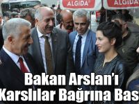 Bakan Arslan’ı Karslılar Bağrına Bastı