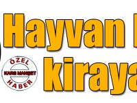 Kars Hayvan Pazarı kiraya çıktı