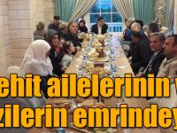 Susuz Kaymakamı Yusuf İzci, şehit ve gazi aileleriyle iftarda buluştu