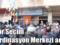 Digor Seçim Koordinasyon Merkezi açıldı