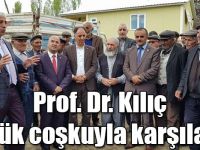 AK Parti Kars Milletvekili Adayı Prof. Dr. Yunus Kılıç Selim köylerini ziyaret etti