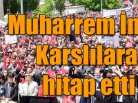 Muharrem İnce Karslılara hitap etti