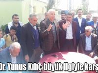 Prof. Dr. Yunus Kılıç büyük ilgiyle karşılandı