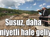 Susuz İlçesi taşkın zararlarına karşı daha emniyetli hale geliyor