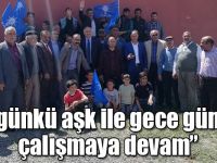 Çetinkaya: "İlk günkü aşk ile gece gündüz çalışmaya devam"