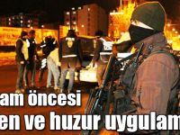 Kars polisinden Bayram öncesi güven ve huzur uygulaması