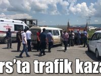 Kars’ta trafik kazası: 1 yaralı
