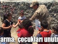 Kars'ta Jandarma, Bayramda çocukları unutmadı