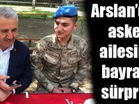Bakan Ahmet Arslan’dan asker ailesine bayram sürprizi