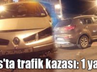 Kars'ta trafik kazası: 1 yaralı