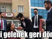 Eski geleneklerden meydan traşı geri döndü