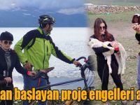 Kars'tan başlayan ‘Pedal Arkadaşım’ projesi engelleri aşıyor