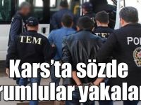 Kars’ta PKK’nın sözde Serhat Eyaleti Bölge sorumluları yakalandı