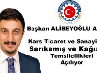 Kars Ticaret ve Sanayi Odası temsilcilik açıyor
