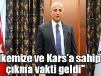 AK Parti Kars Milletvekili Adayı Prof. Dr. Yunus Kılıç: "Ülkemize ve Kars'a sahip çıkma vakti geldi"