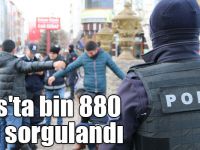 Kars'ta bin 880 kişi sorgulandı